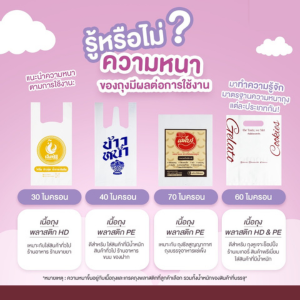 ผลิตถุงพลาสติก โรงงานผลิต จำหน่ายและออกแบบถุงพิมพ์โลโก้